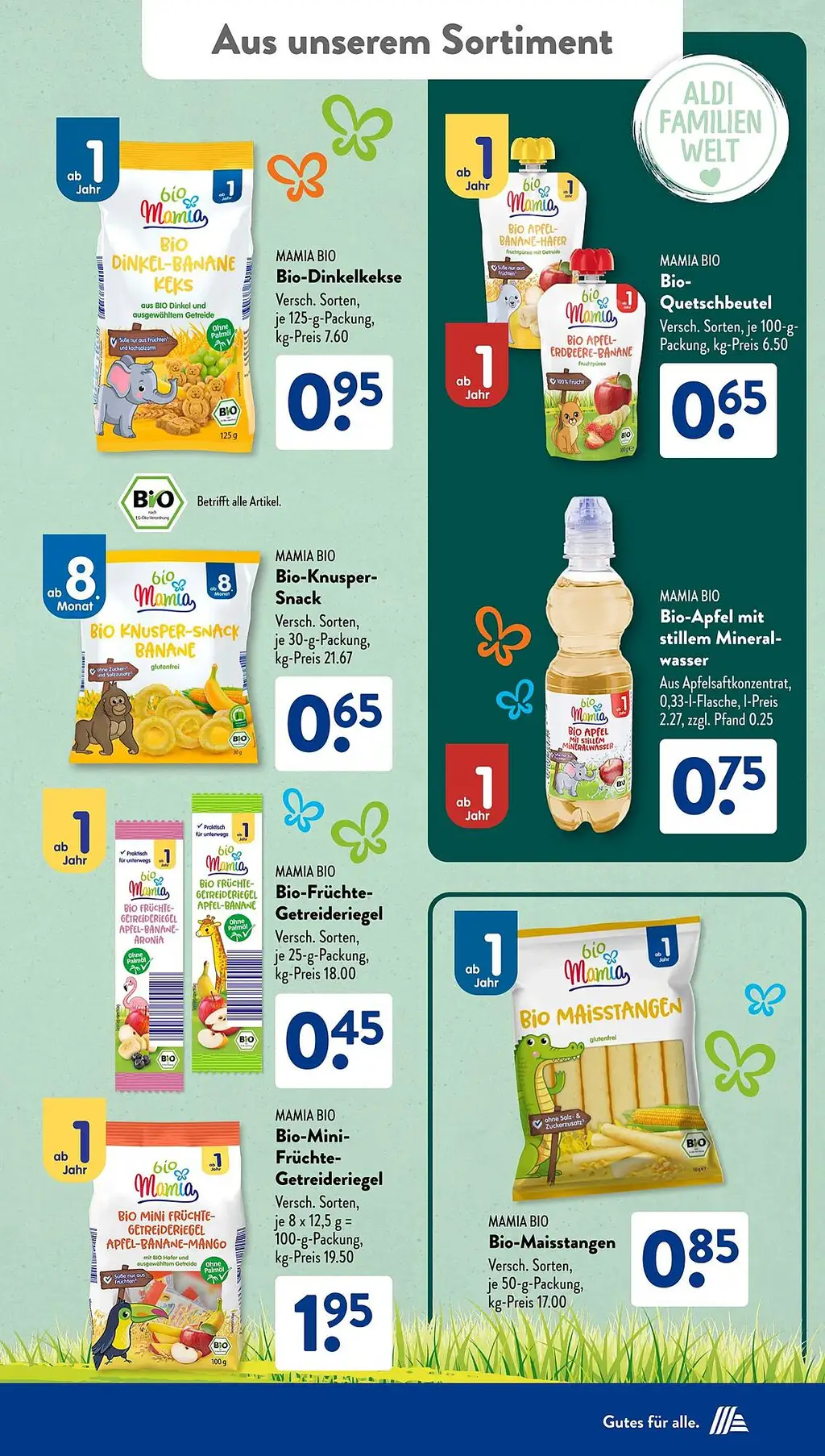 Aldi Süd Prospekt Angebote - Seite 1