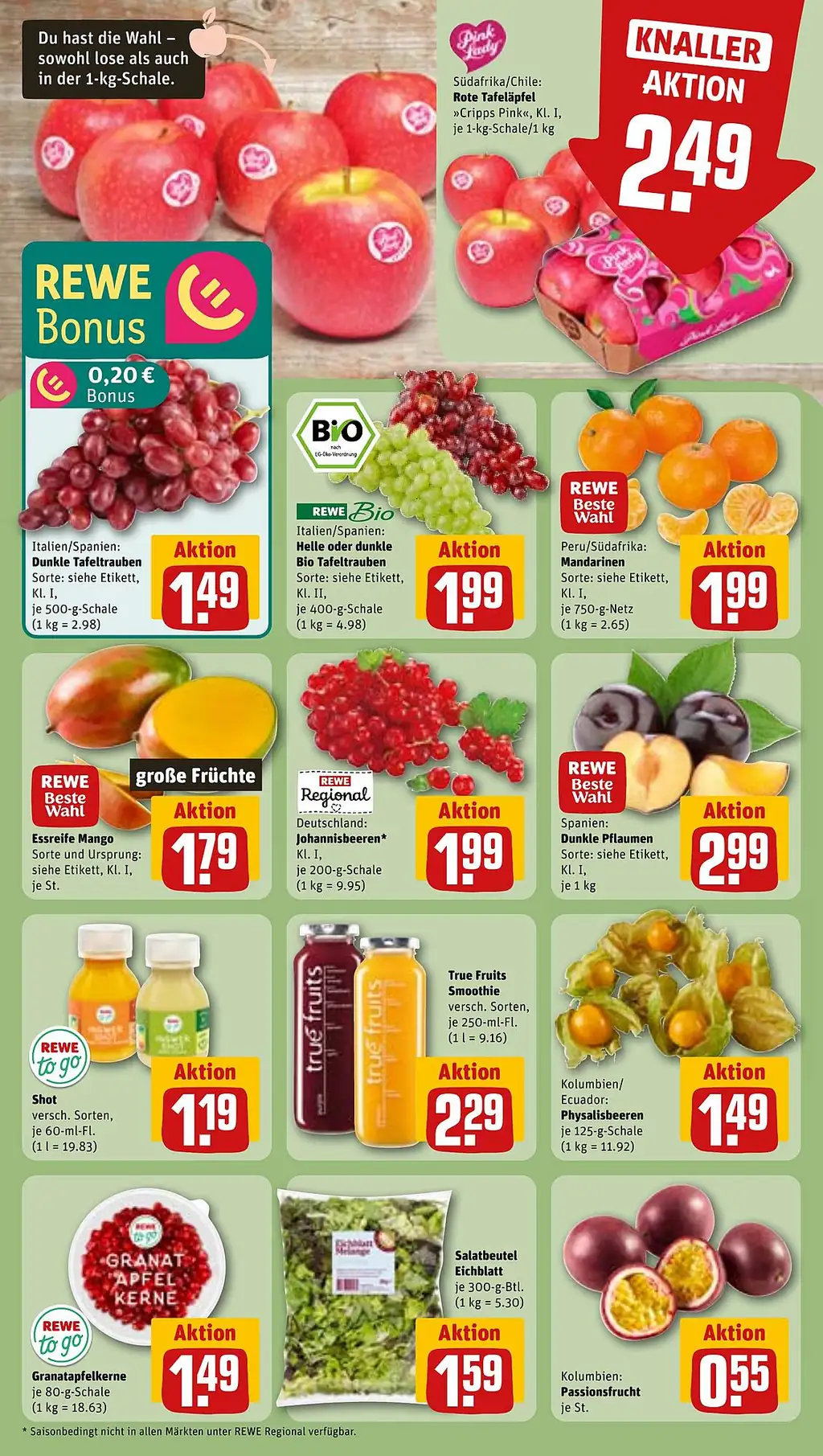 REWE Prospekt - Sayfa 4 / 33