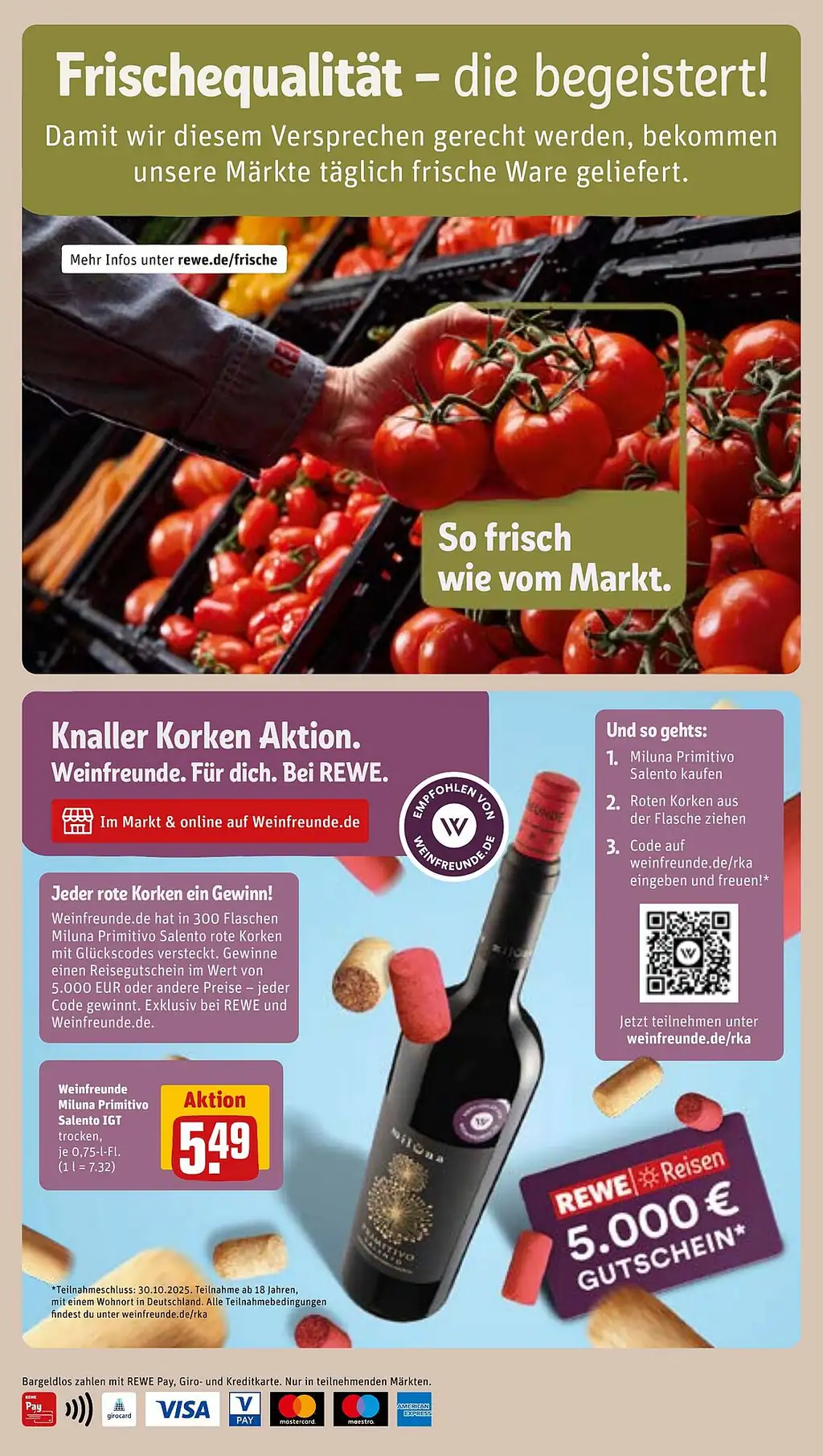REWE Prospekt - Sayfa 2 / 33