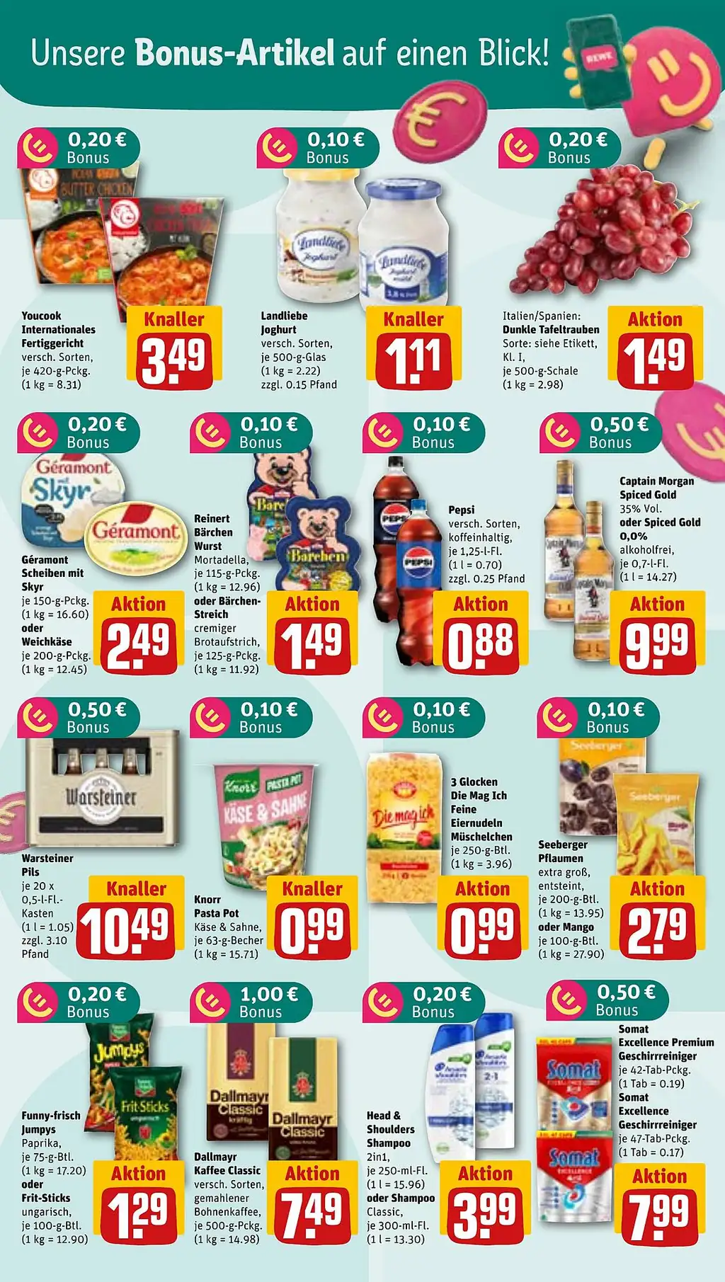 REWE Prospekt - Sayfa 3 / 33