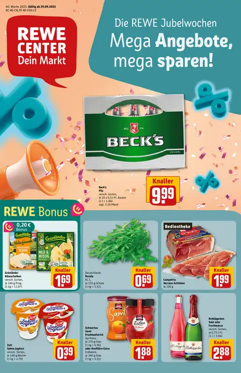 Rewe Center Prospekt - Seite 1