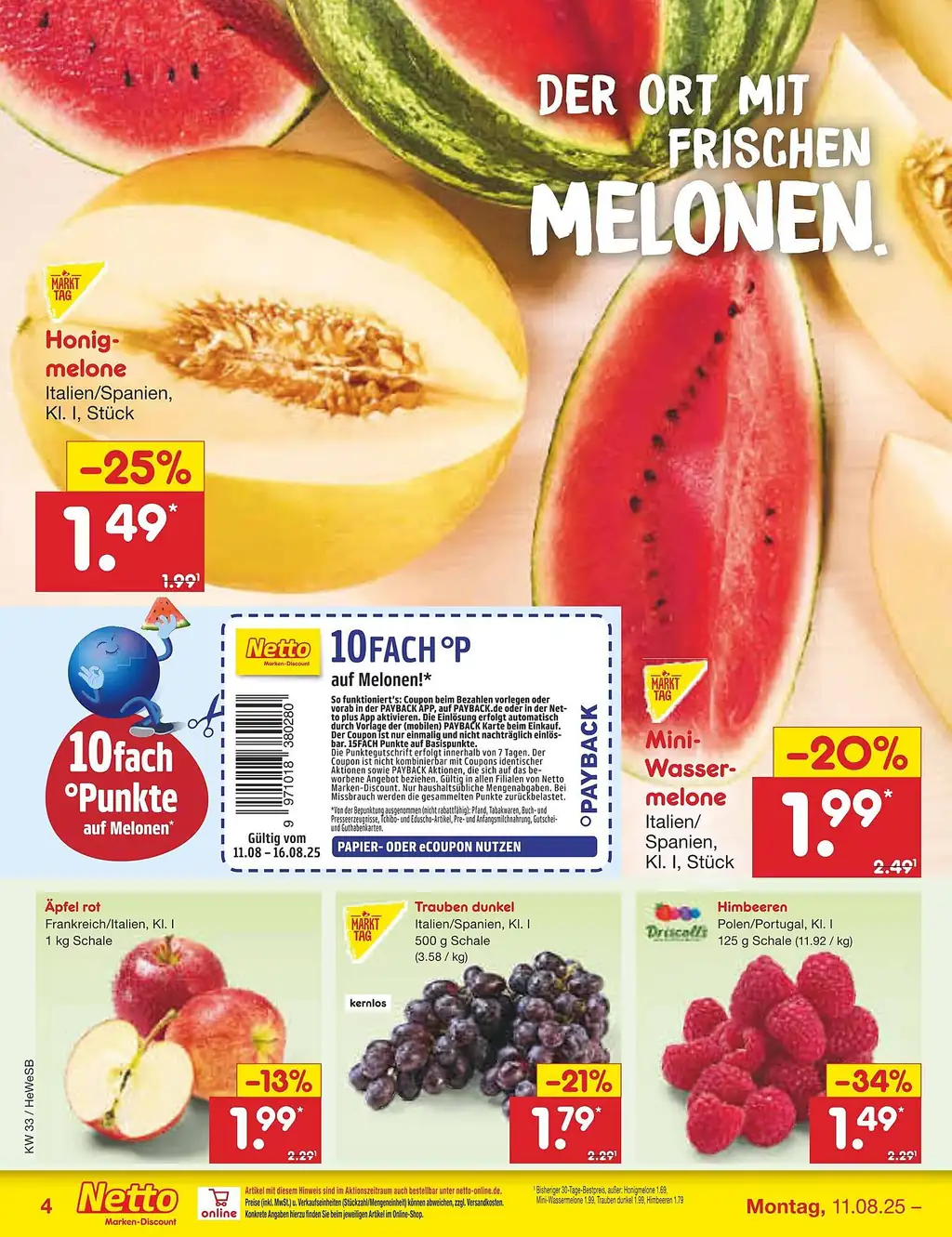 Netto Marken-Discount Prospekt Angebote - Sayfa 4 / 61