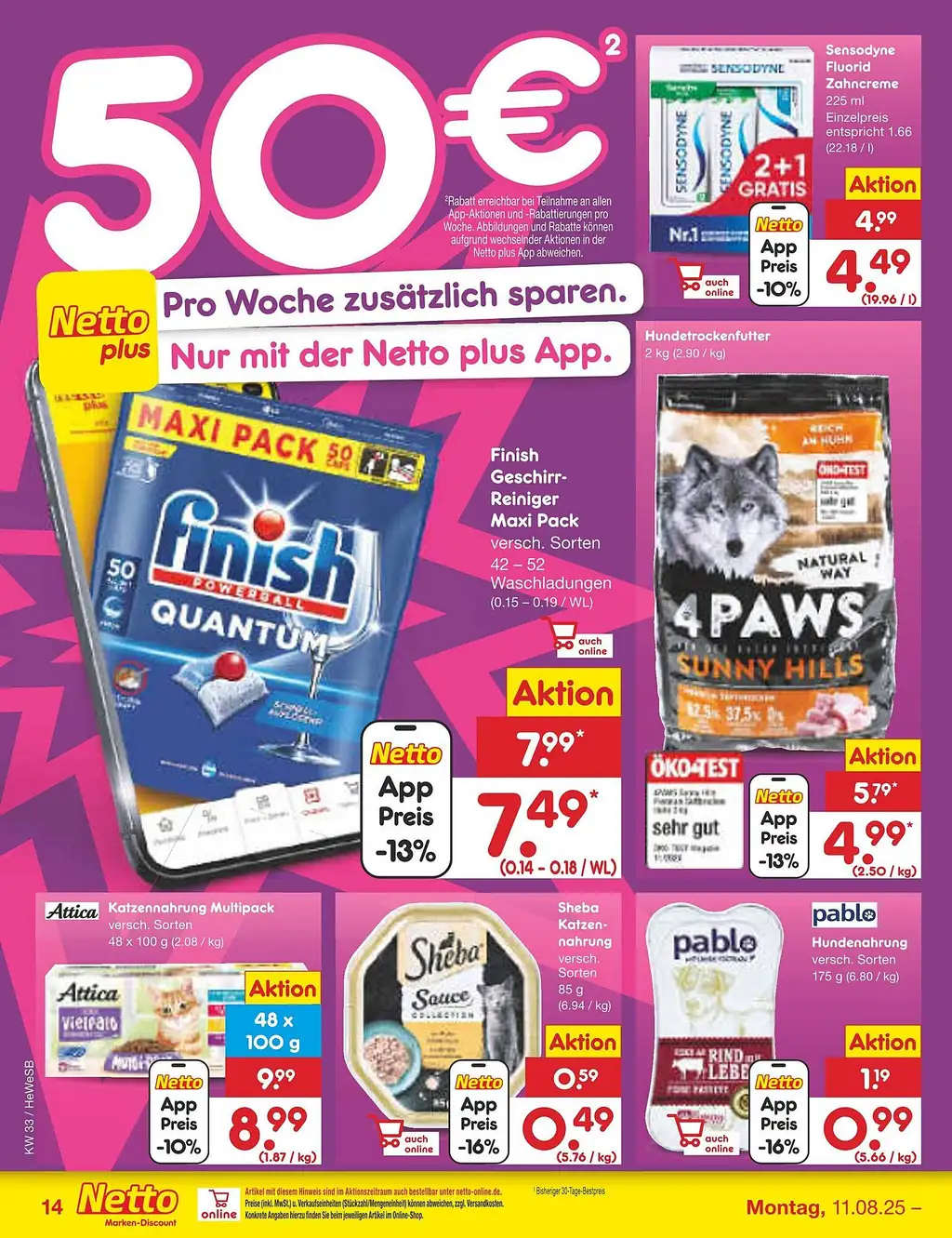 Netto Marken-Discount Prospekt Angebote - Sayfa 4 / 61