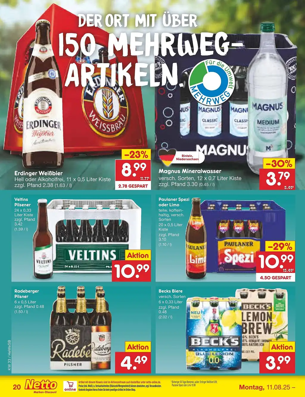 Netto Marken-Discount Prospekt Angebote - Sayfa 4 / 61