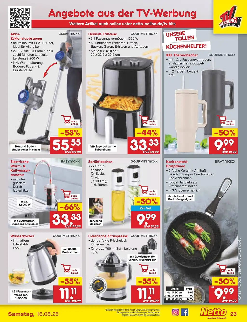 Netto Marken-Discount Prospekt Angebote - Sayfa 1 / 61