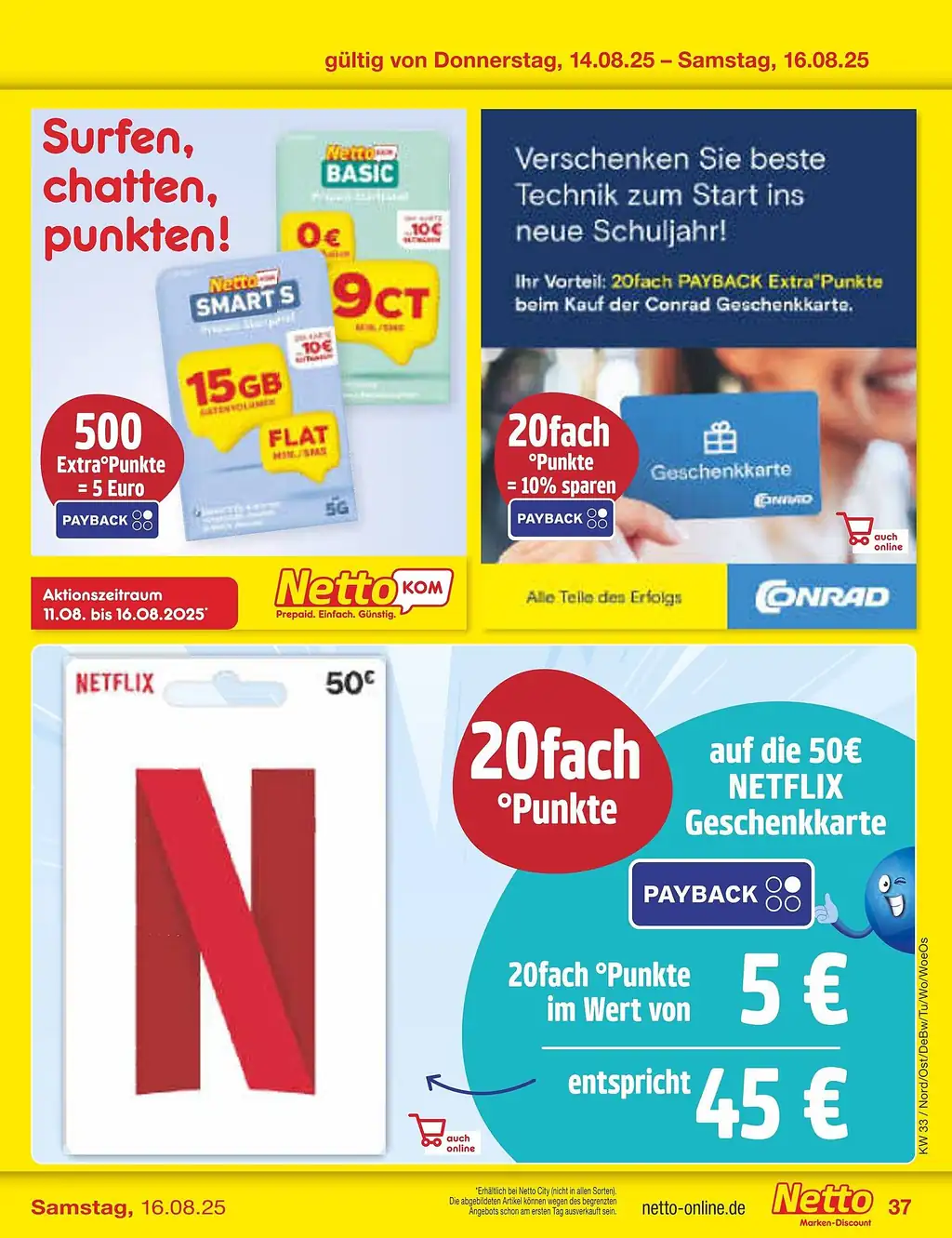 Netto Marken-Discount Prospekt Angebote - Sayfa 1 / 61