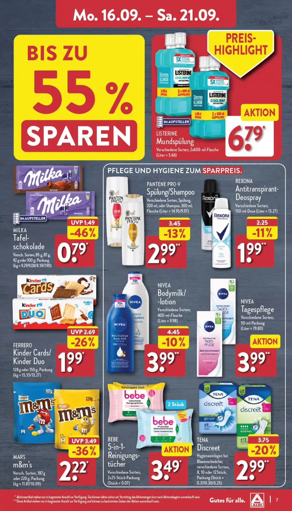 Aldi Nord Prospekt Ab 16.09.2024 Montag 7 seite