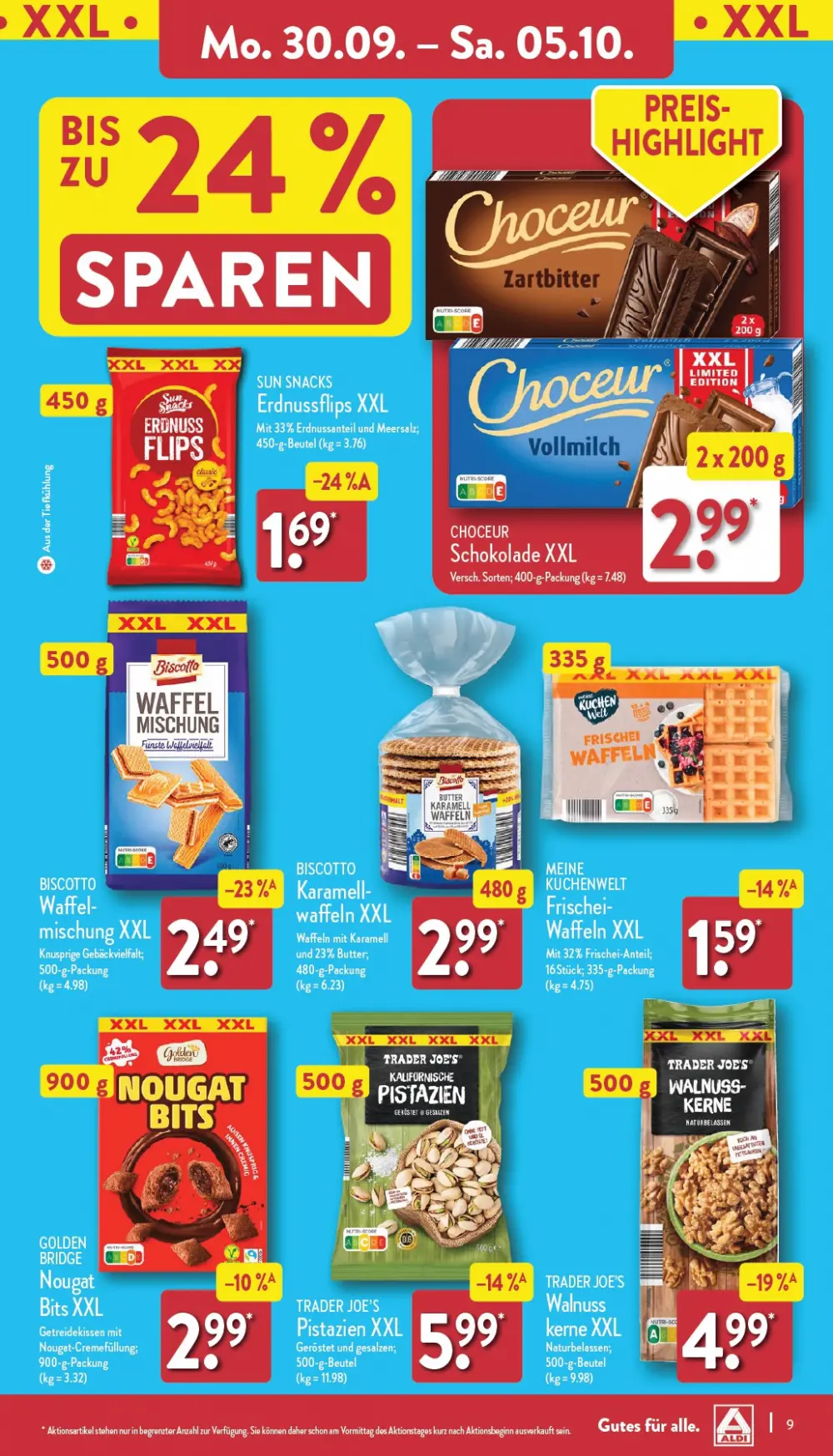 Aldi Nord Prospekt Ab 30.09.2024 Montag 9 seite