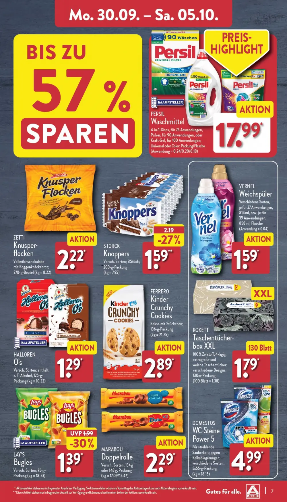 Aldi Nord Prospekt Ab 30.09.2024 Montag 7 seite