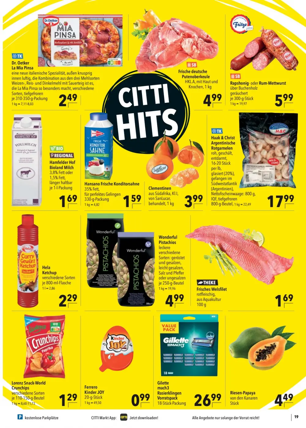 CITTI MARKT Prospekt Ab 25.09.2024 Mittwoch 19 seite