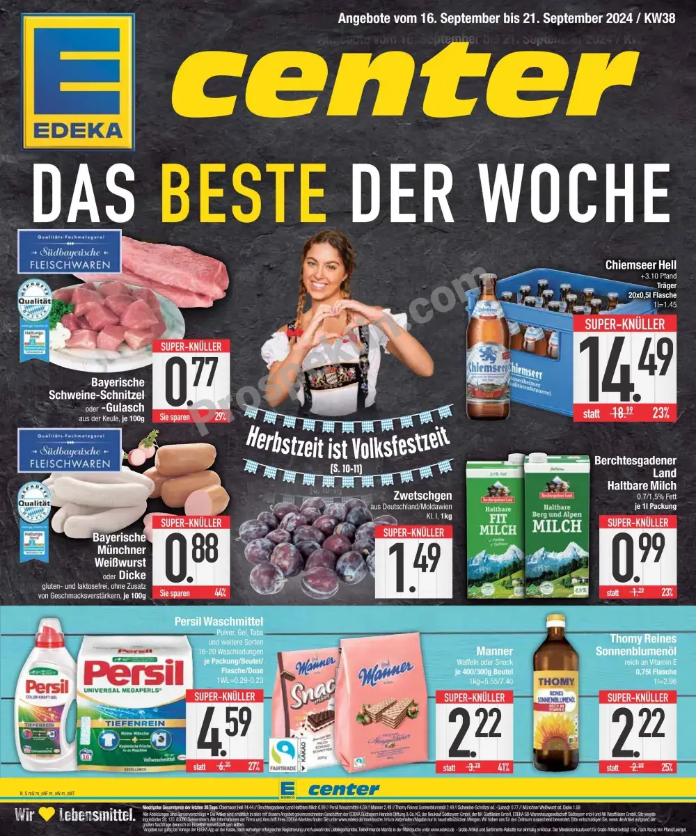 E Center Prospekt Ab 16.09.2024 Montag 1 seite