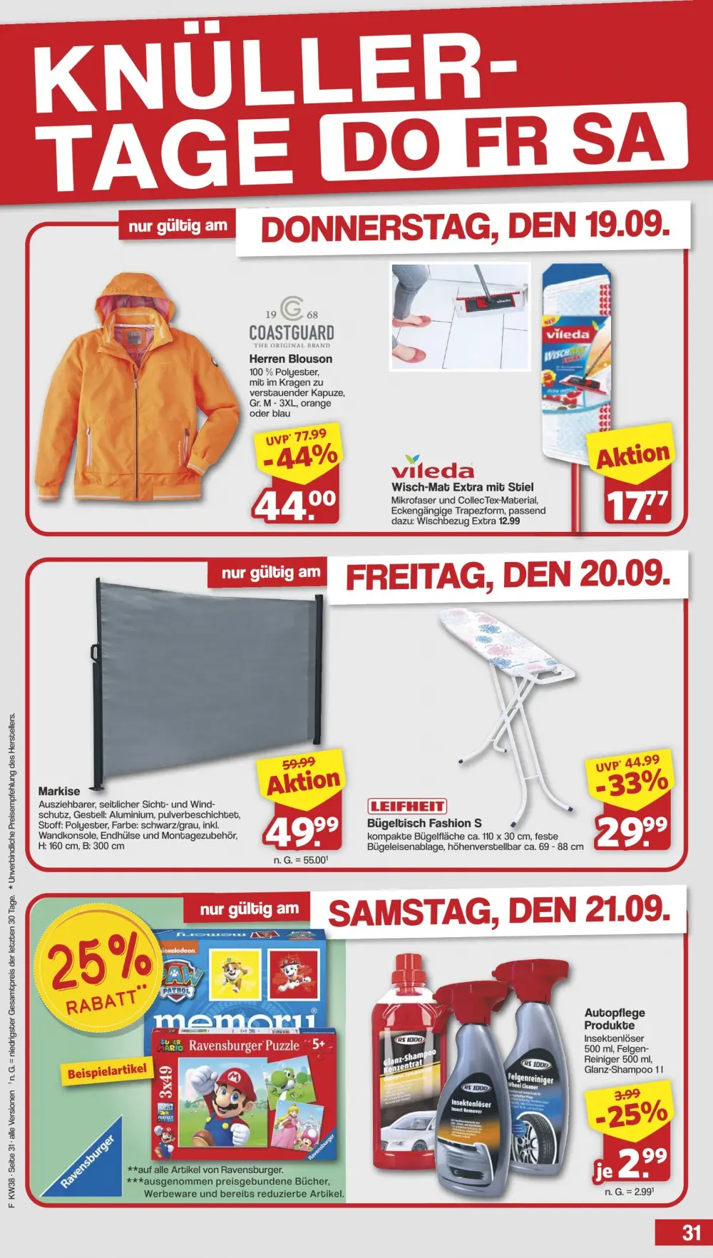 Famila Prospekt Ab 16.09.2024 Montag 31 seite