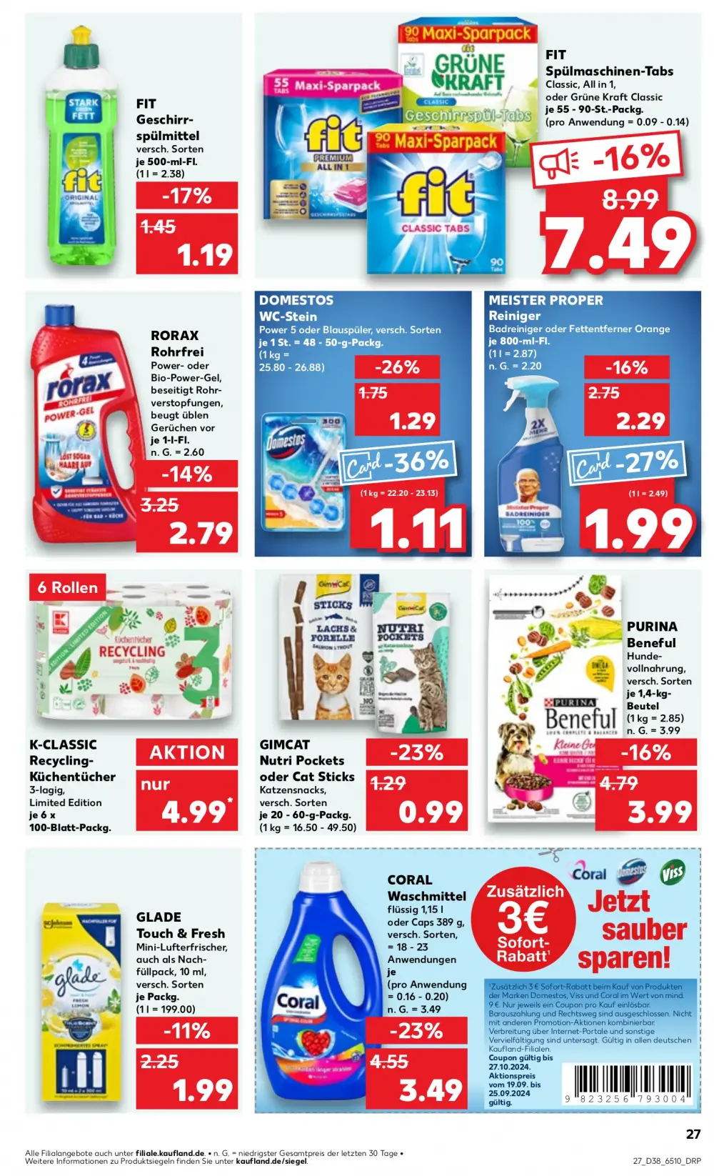 Kaufland Prospekt Ab 19.09.2024 Donnerstag 27 seite