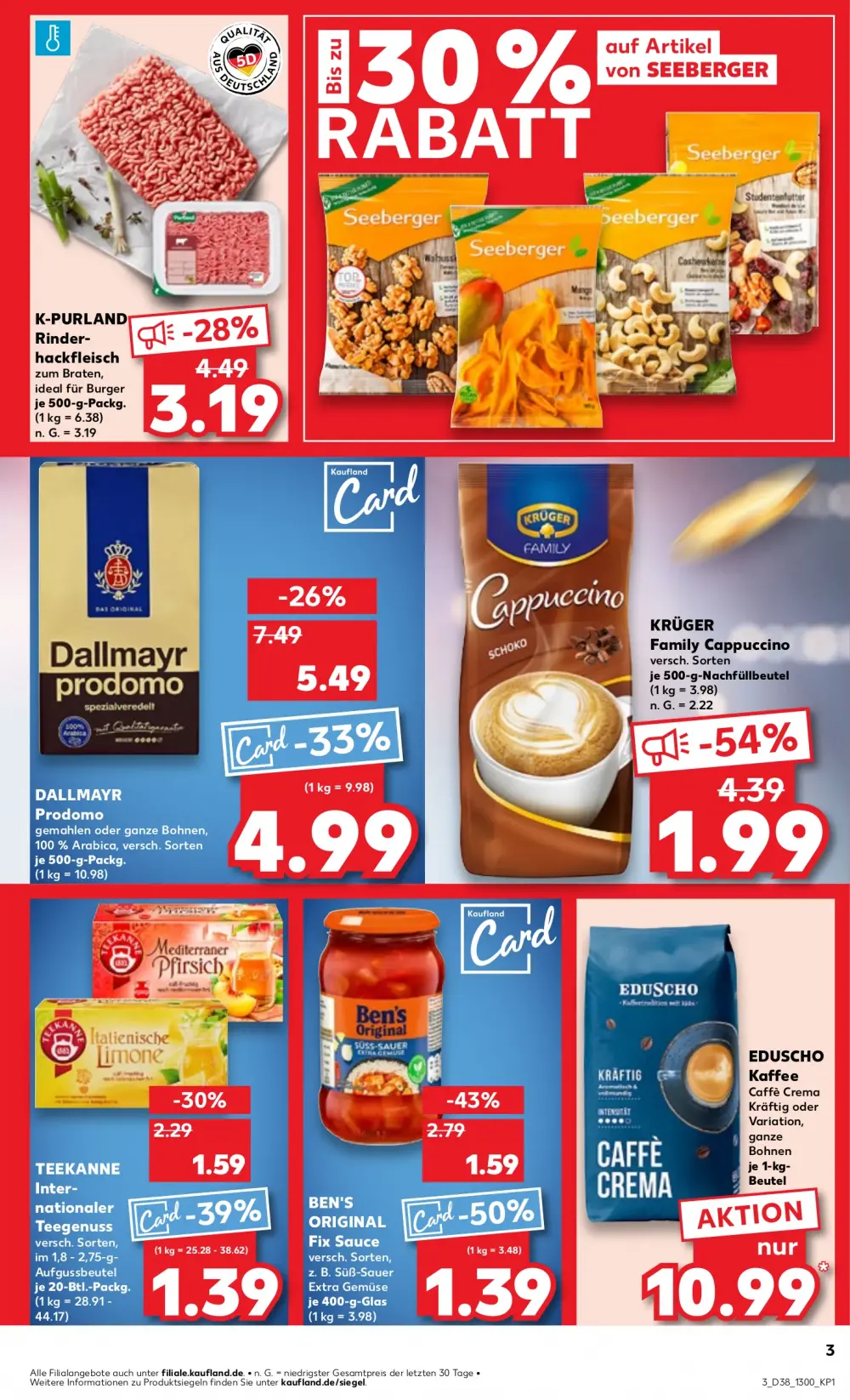 Kaufland Prospekt Ab 19.09.2024 Donnerstag 3 seite