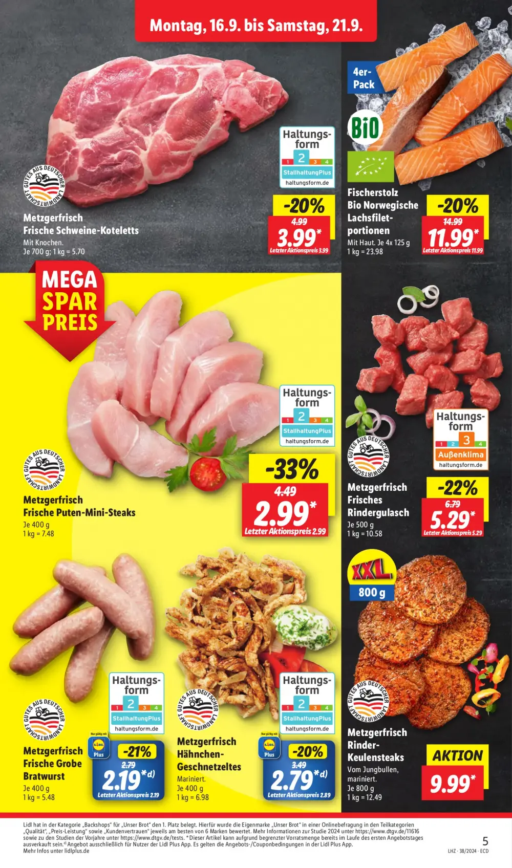 Lidl Prospekt Ab 16.09.2024 Montag 7 seite