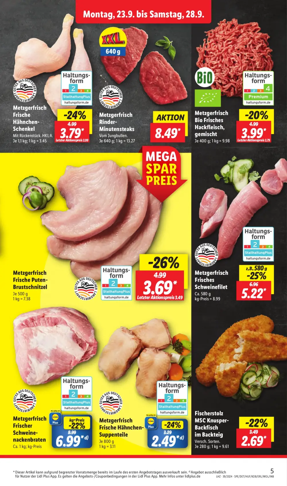 Lidl Prospekt Ab 23.09.2024 Montag 9 seite