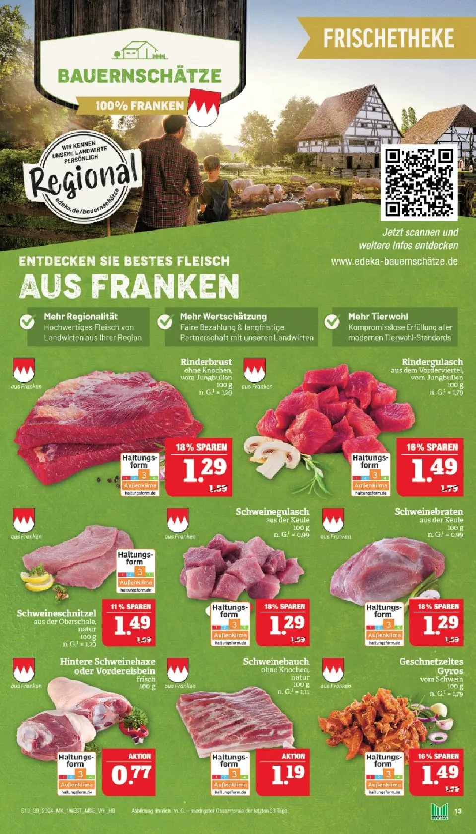 Marktkauf Nordbayern Prospekt Ab 23.09.2024 Montag 13 seite