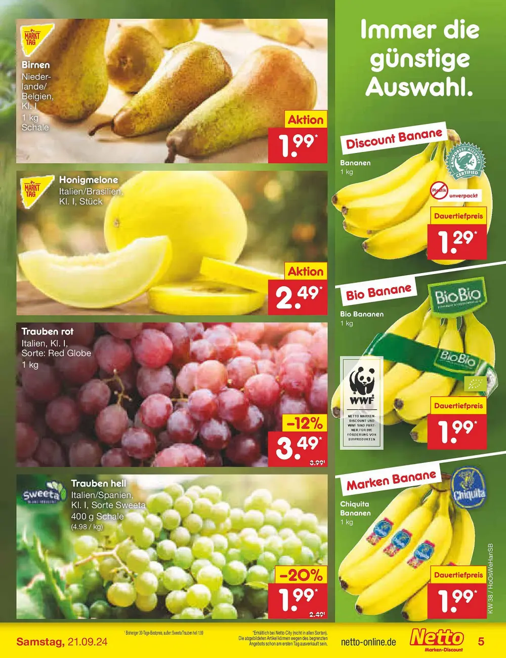 Netto Marken-Discount Prospekt Ab 16.09.2024 Montag 5 seite