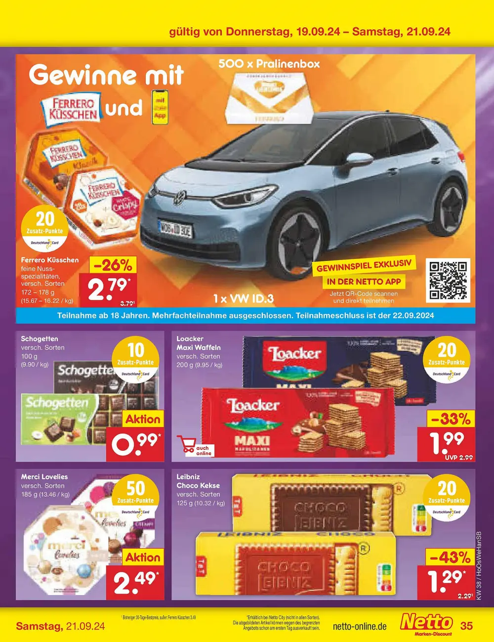 Netto Marken-Discount Prospekt Ab 16.09.2024 Montag 45 seite