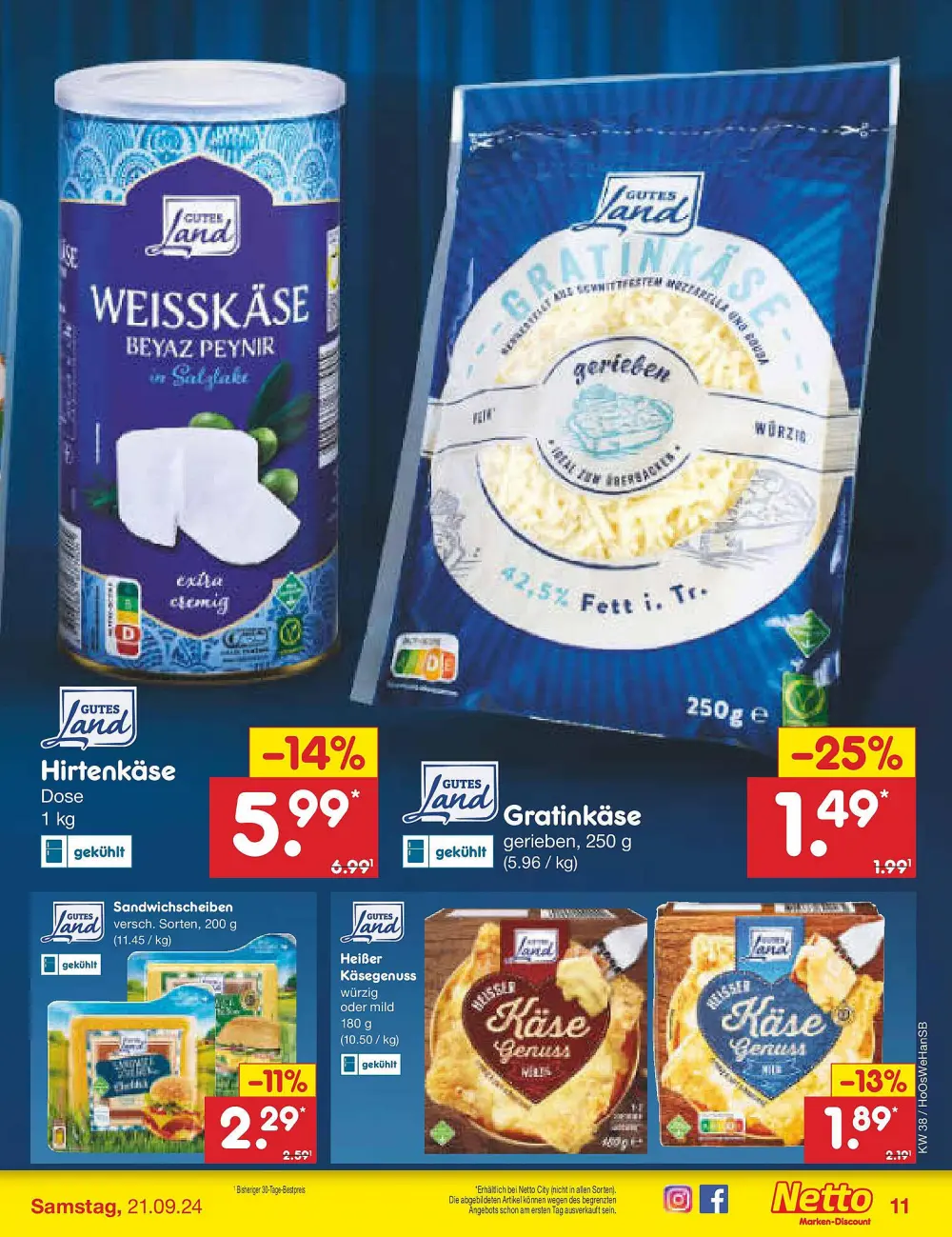 Netto Marken-Discount Prospekt Ab 16.09.2024 Montag 11 seite