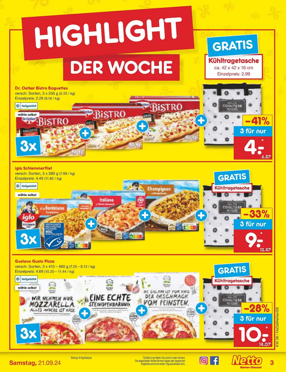 Netto Marken-Discount Prospekt Ab 16.09.2024 Montag 3 seite