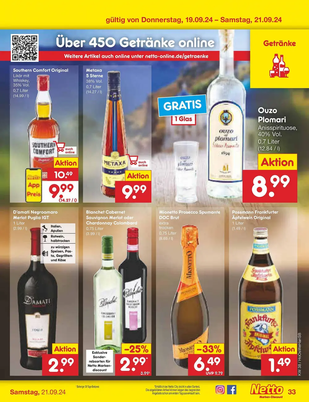 Netto Marken-Discount Prospekt Ab 16.09.2024 Montag 43 seite