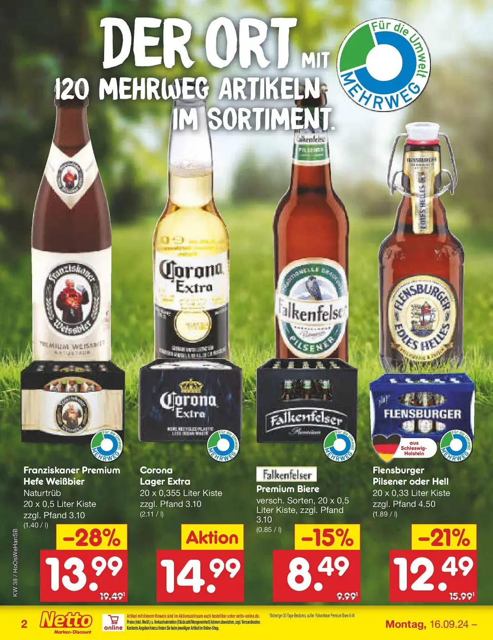 Netto Marken-Discount Prospekt Ab 16.09.2024 Montag 19 seite