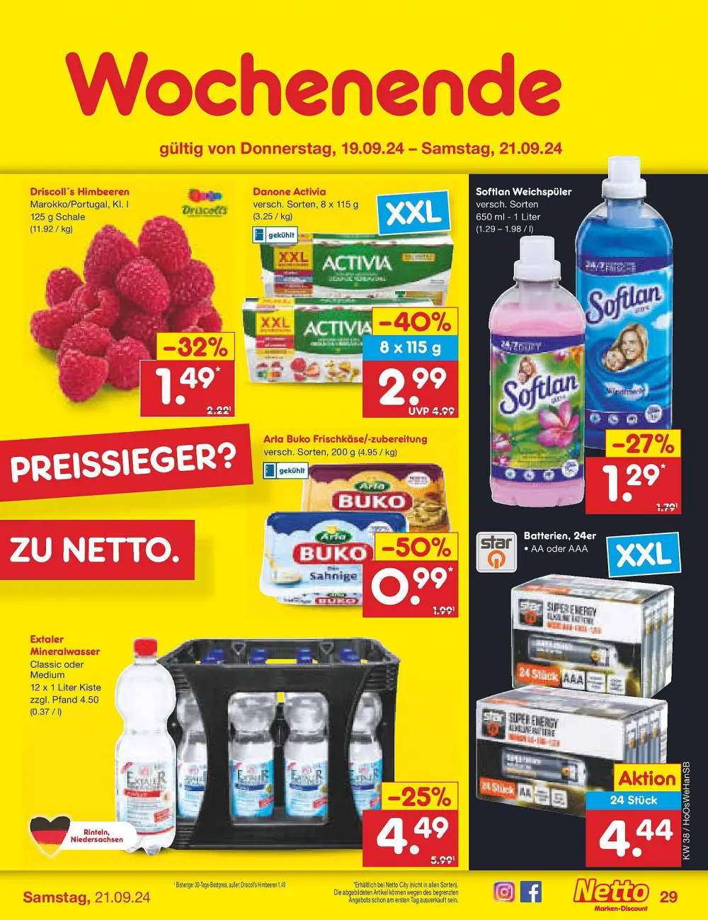 Netto Marken-Discount Prospekt Ab 16.09.2024 Montag 39 seite