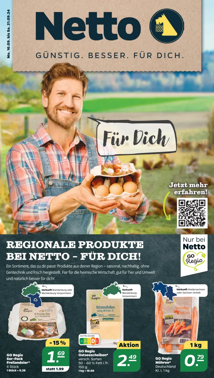 NETTO Prospekt Ab 16.09.2024 Montag 15 seite