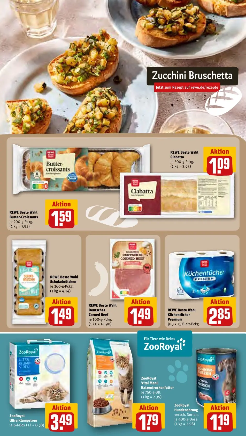 REWE Prospekt Ab 16.09.2024 Montag 17 seite