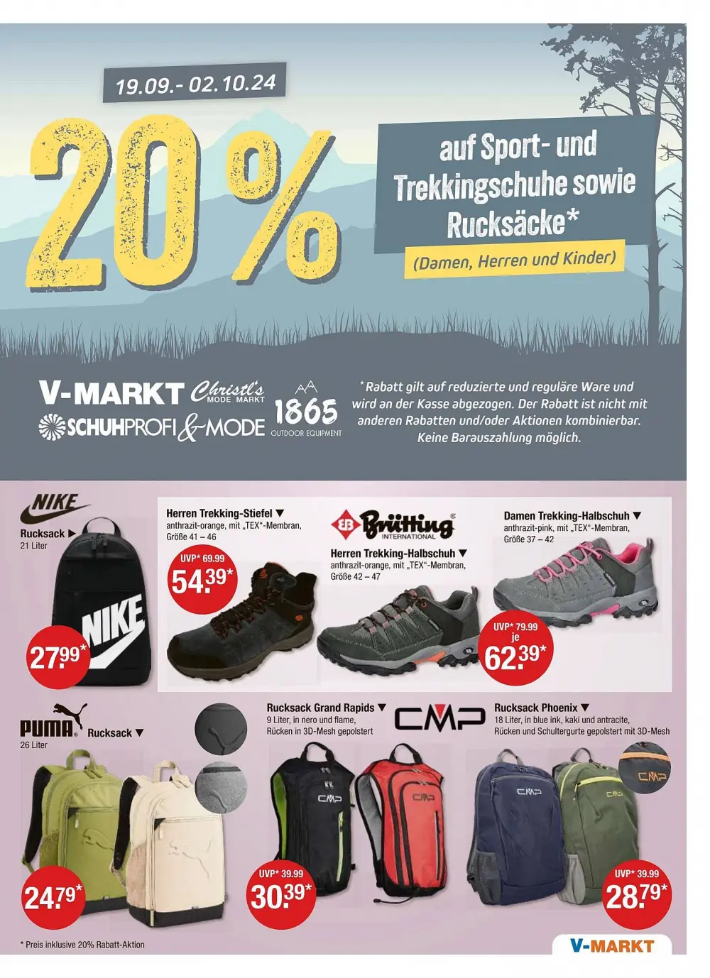 V Markt Prospekt Ab 19.09.2024 Donnerstag 21 seite