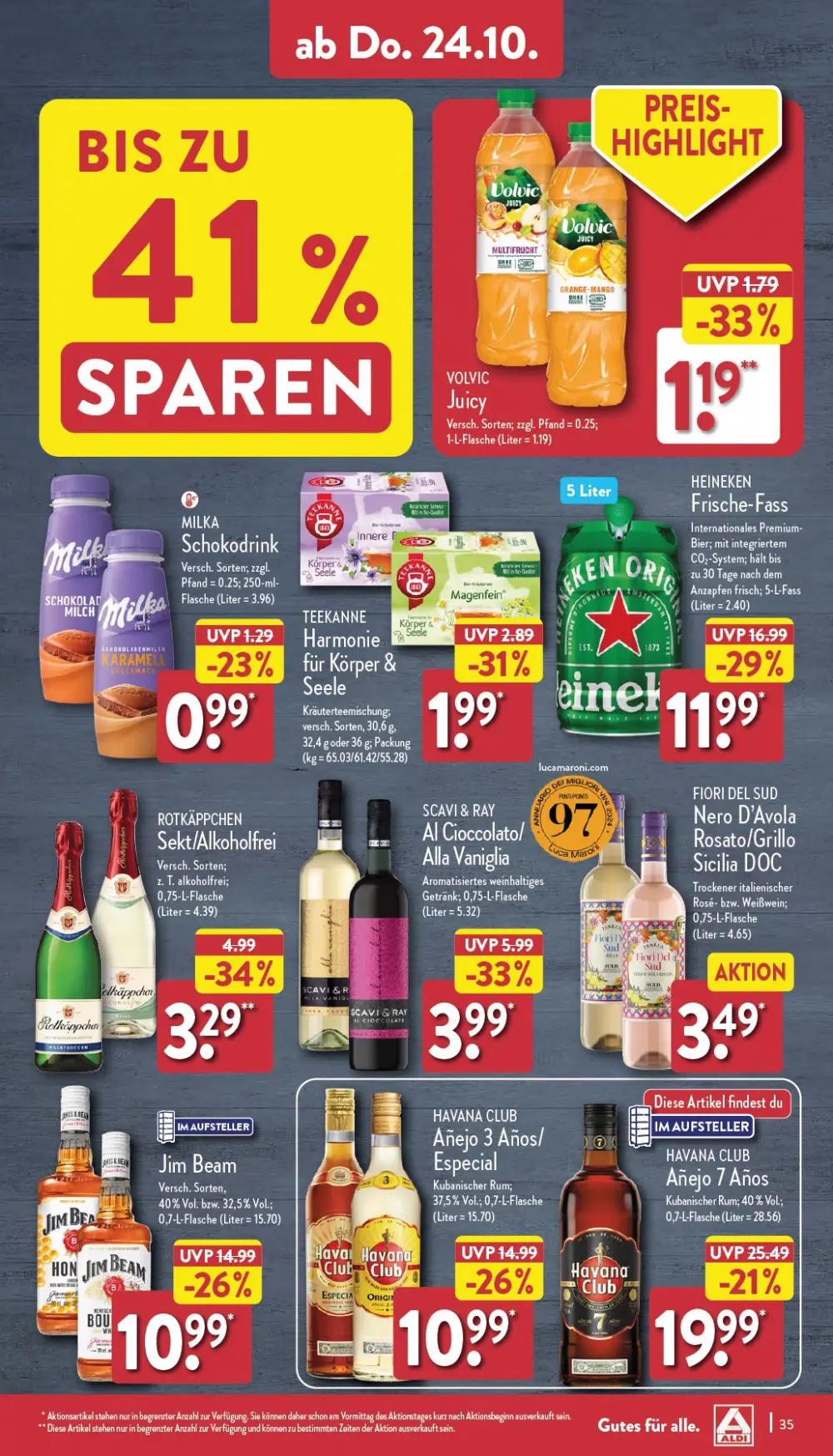 Aldi Nord Prospekt Ab 21.10.2024 Montag 35 seite