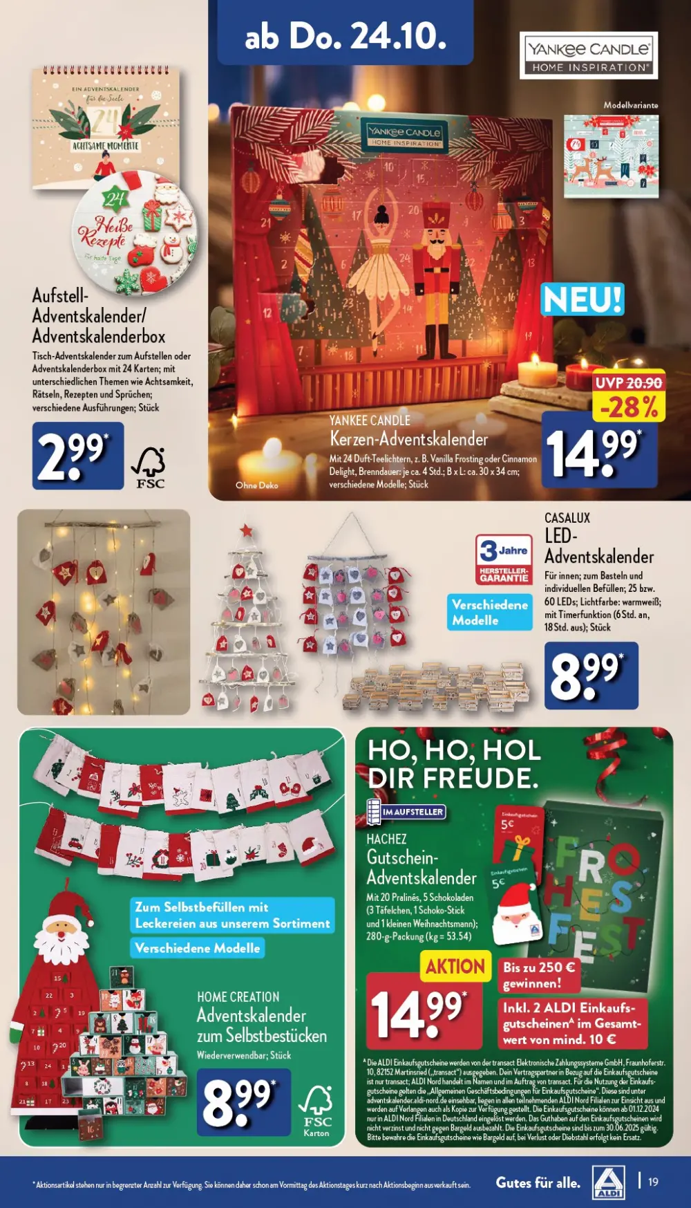 Aldi Nord Prospekt Ab 21.10.2024 Montag 19 seite