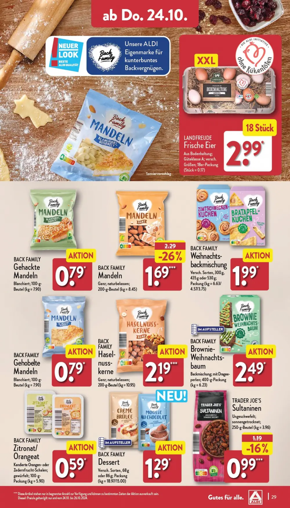 Aldi Nord Prospekt Ab 21.10.2024 Montag 29 seite