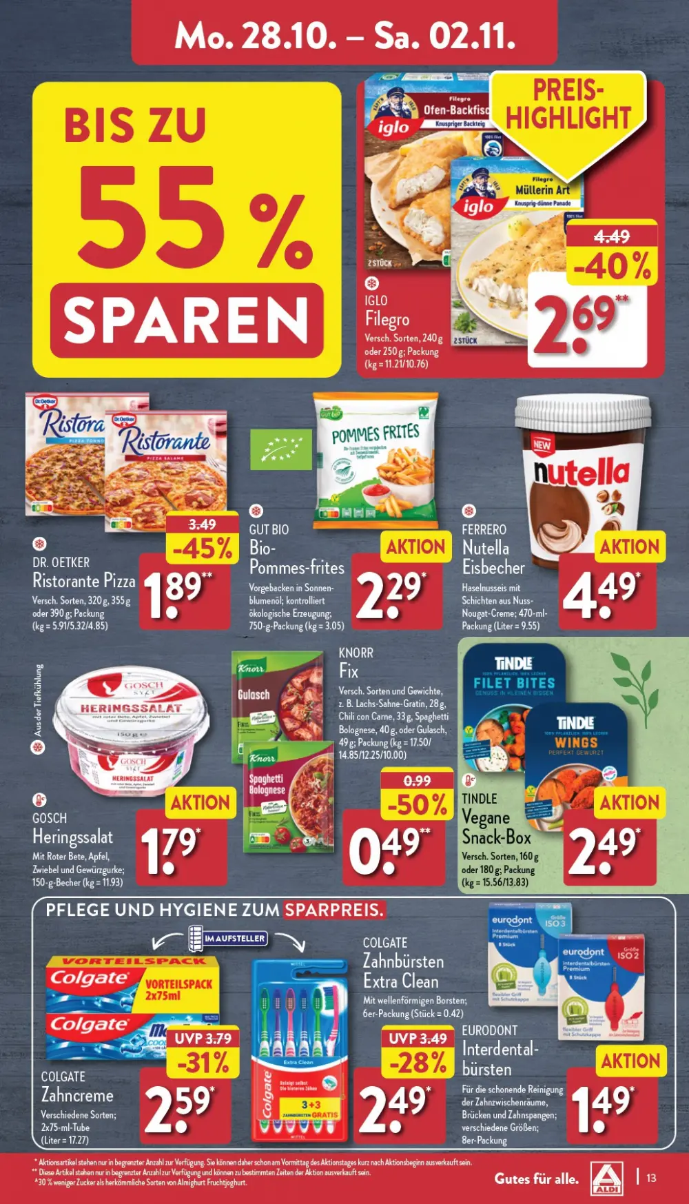 Aldi Nord Prospekt Ab 28.10.2024 Montag 13 seite