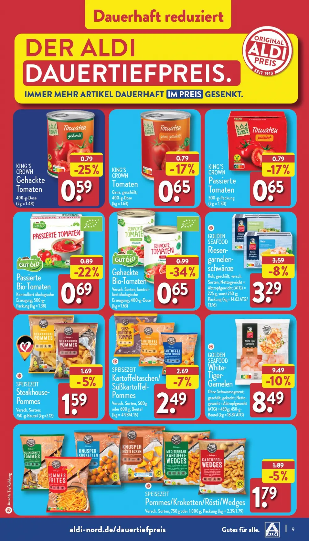 Aldi Nord Prospekt Ab 28.10.2024 Montag 9 seite