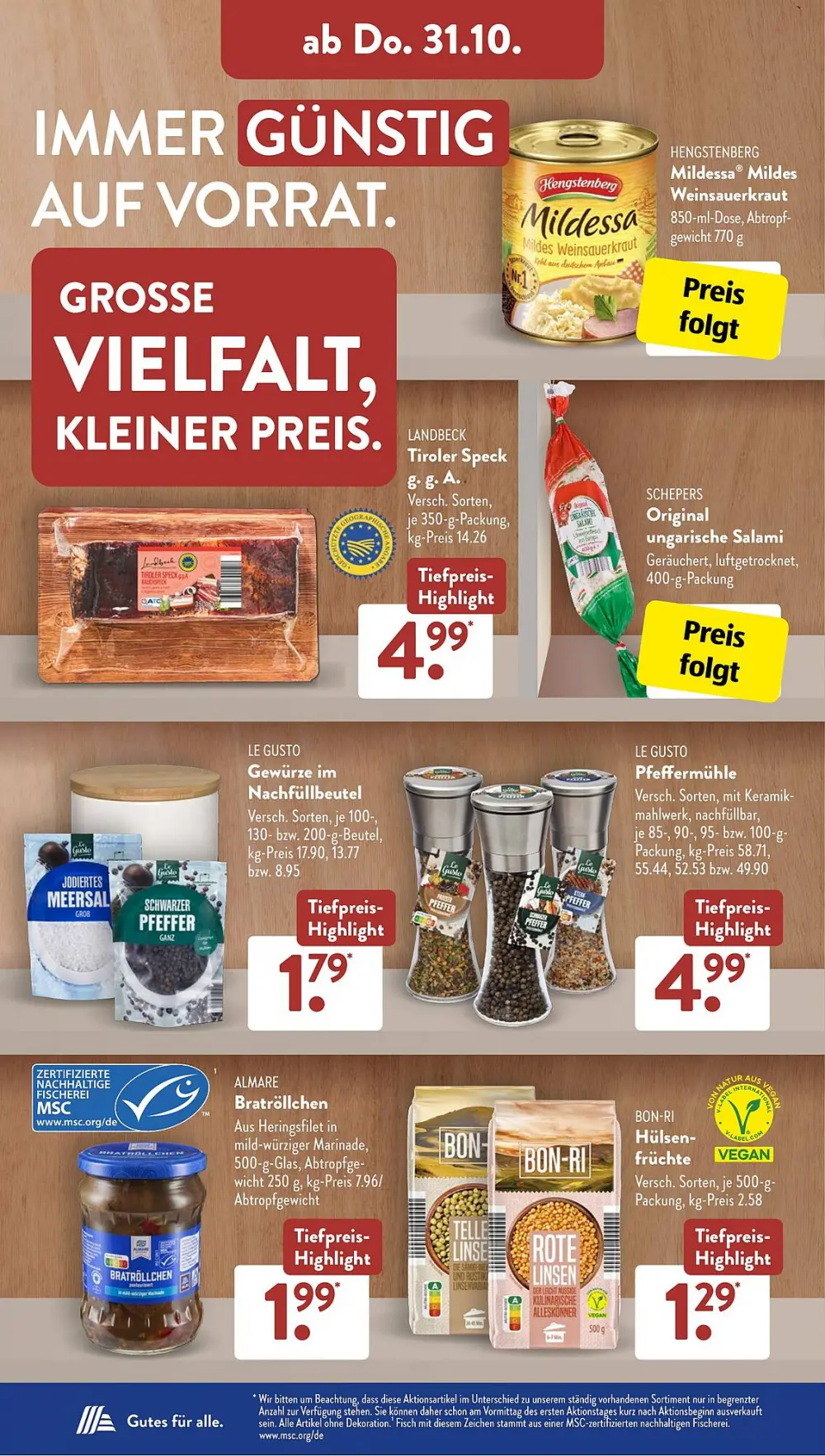 Aldi Süd Prospekt Ab 28.10.2024 Montag 23 seite