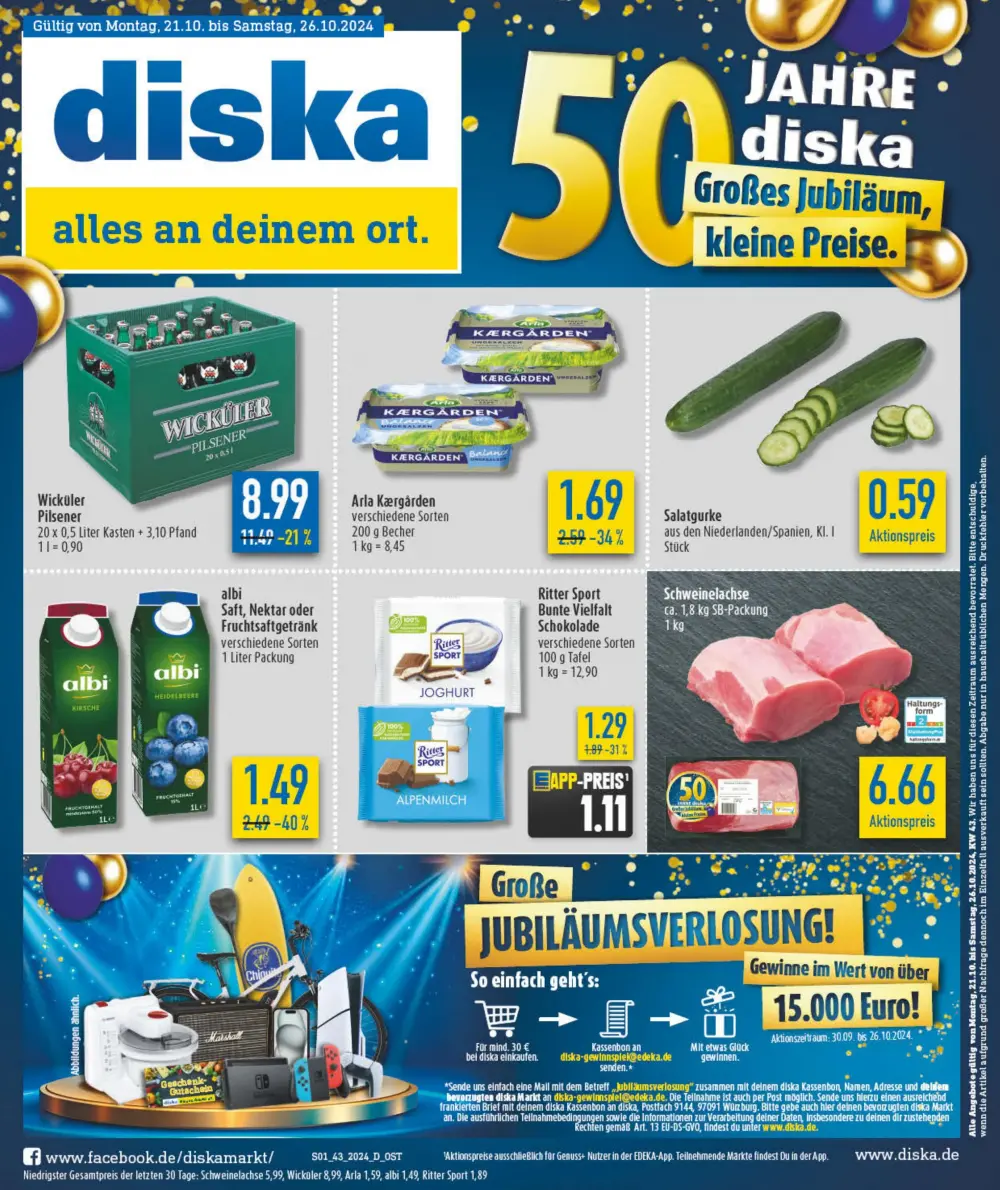 Diska Prospekt Ab 21.10.2024 Montag 1 seite