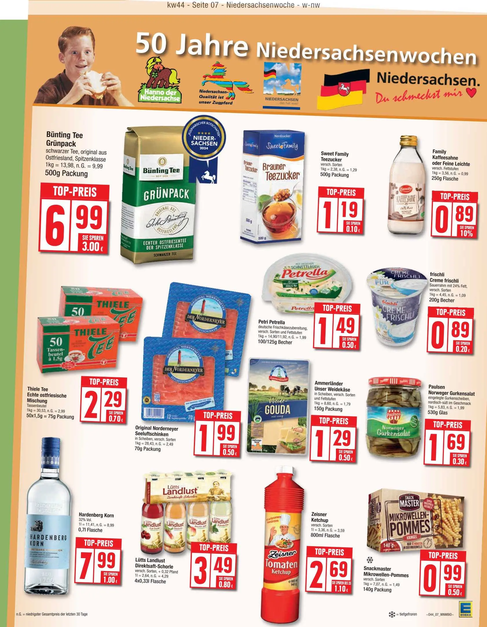 Edeka Prospekt Ab 28.10.2024 Montag 7 seite