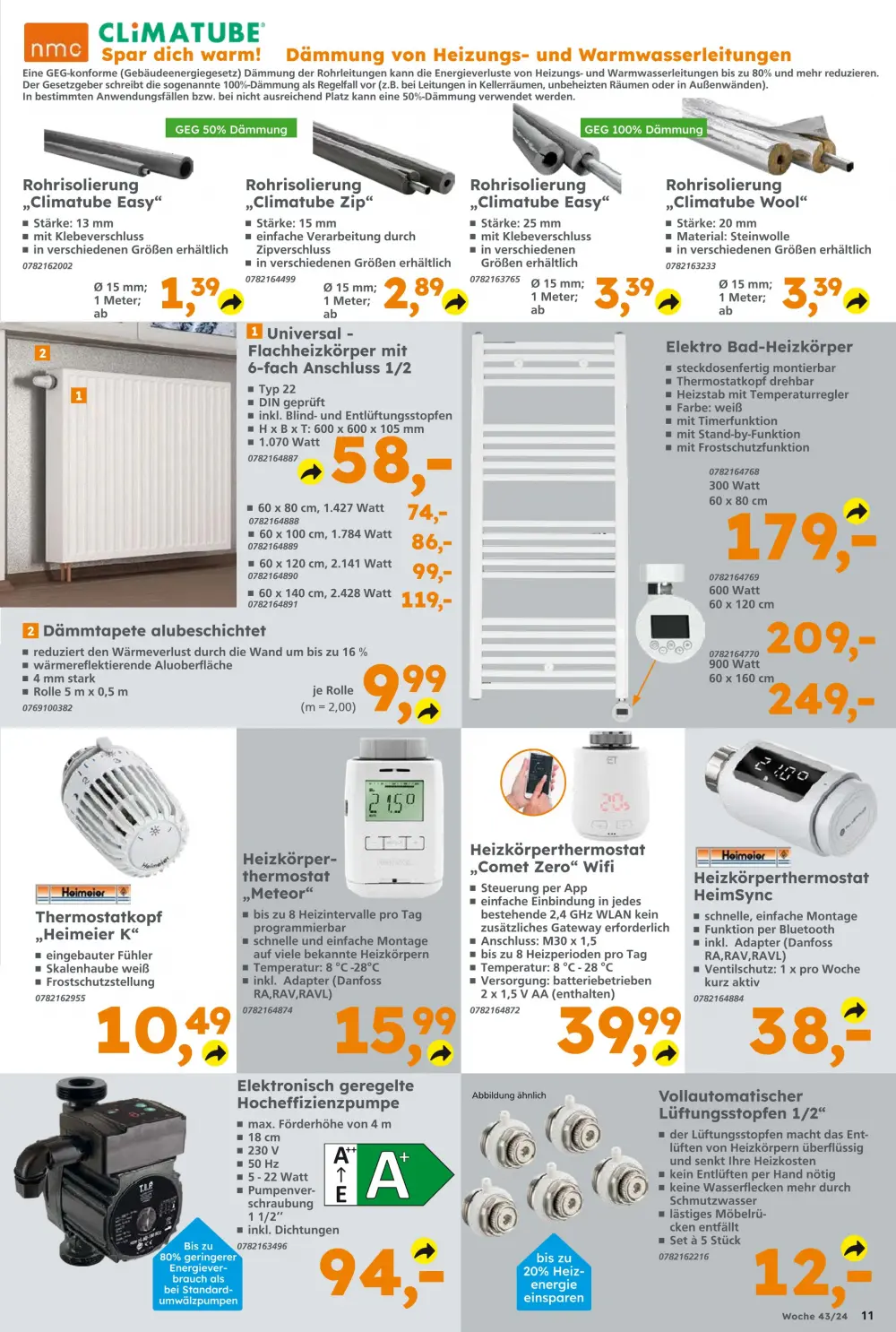 Globus Baumarkt Prospekt Ab 21.10.2024 Montag 11 seite