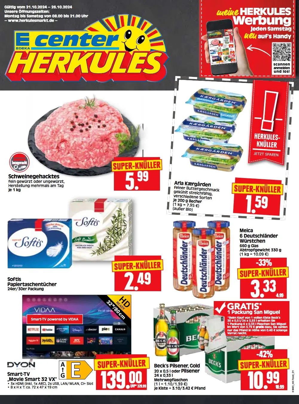 Herkules Prospekt Ab 21.10.2024 Montag 1 seite