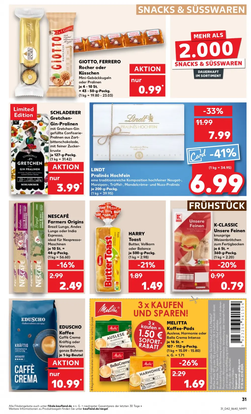 Kaufland Prospekt Ab 17.10.2024 Donnerstag 31 seite