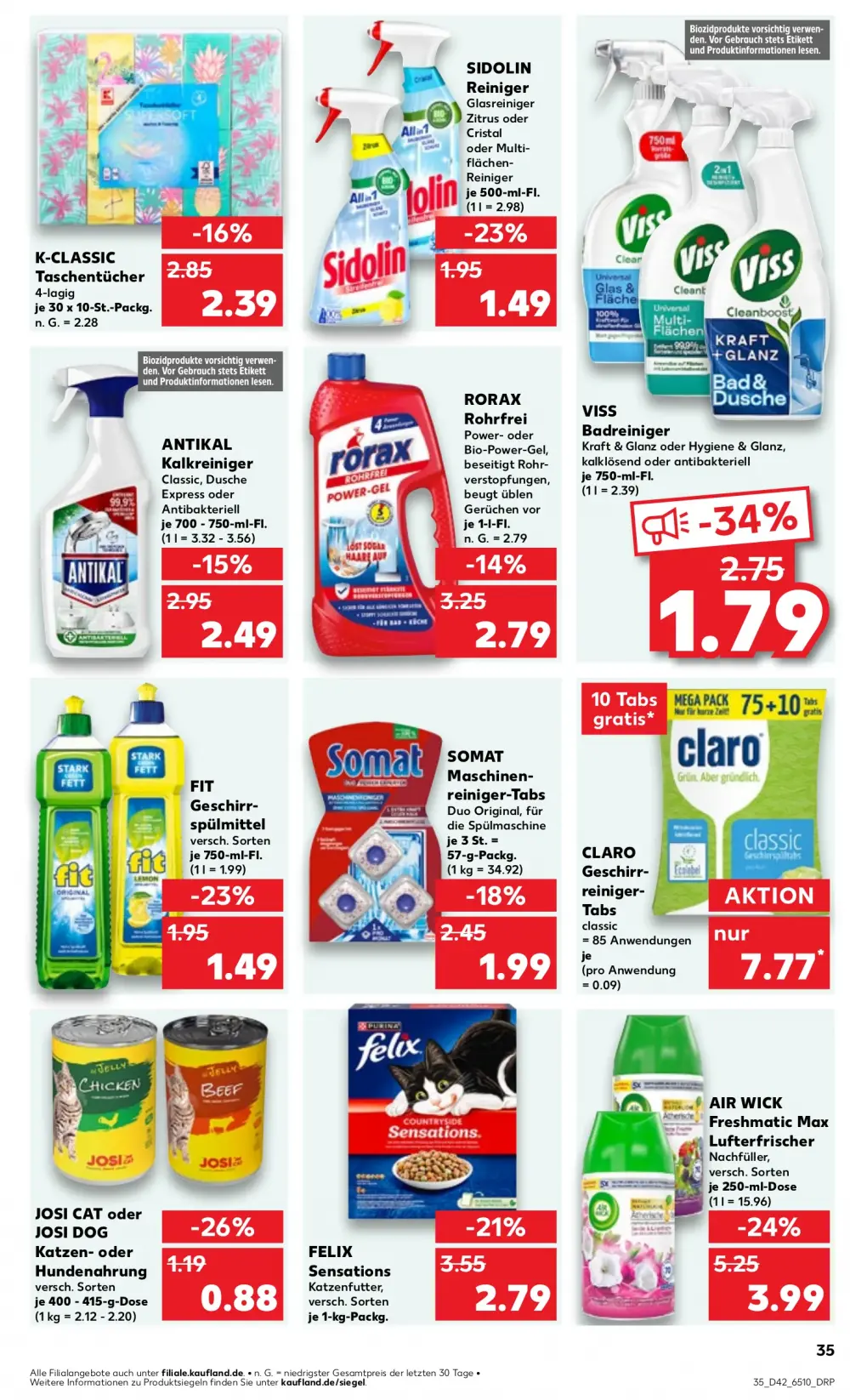 Kaufland Prospekt Ab 17.10.2024 Donnerstag 35 seite