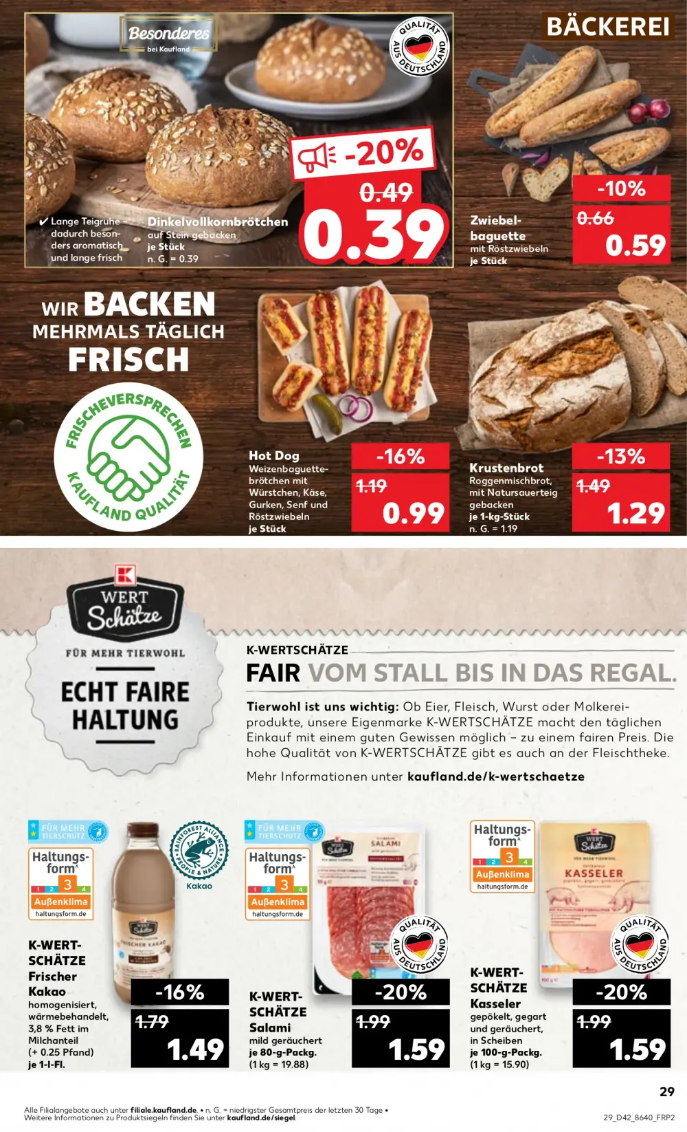 Kaufland Prospekt Ab 17.10.2024 Donnerstag 29 seite