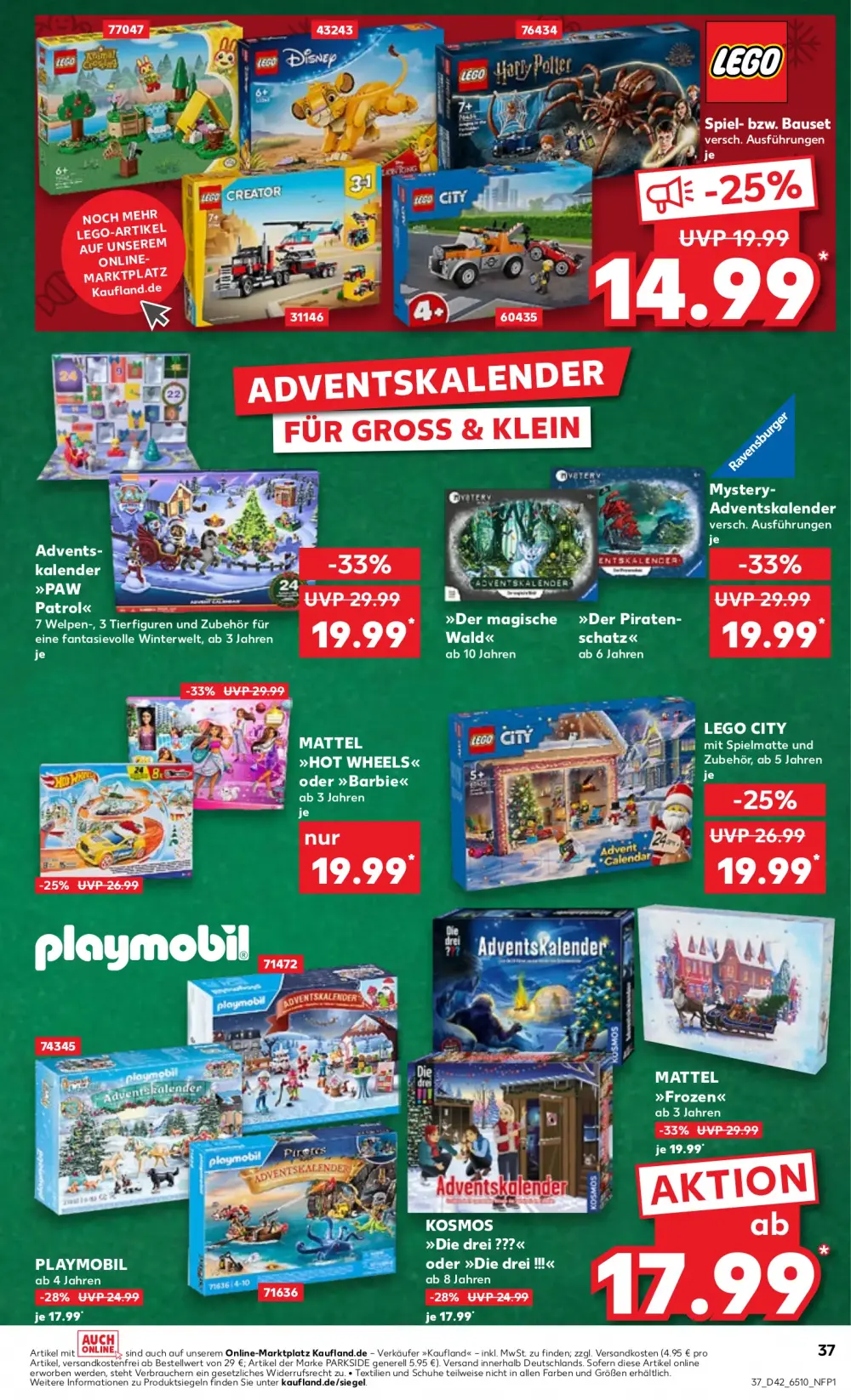 Kaufland Prospekt Ab 17.10.2024 Donnerstag 37 seite