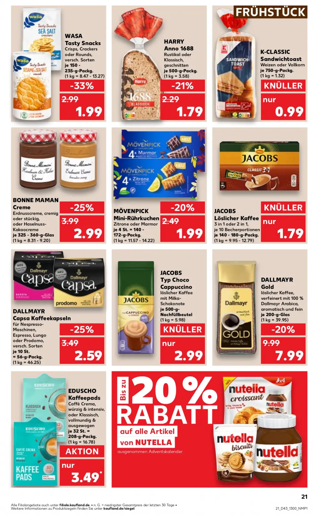 Kaufland Prospekt Ab 24.10.2024 Donnerstag 21 seite