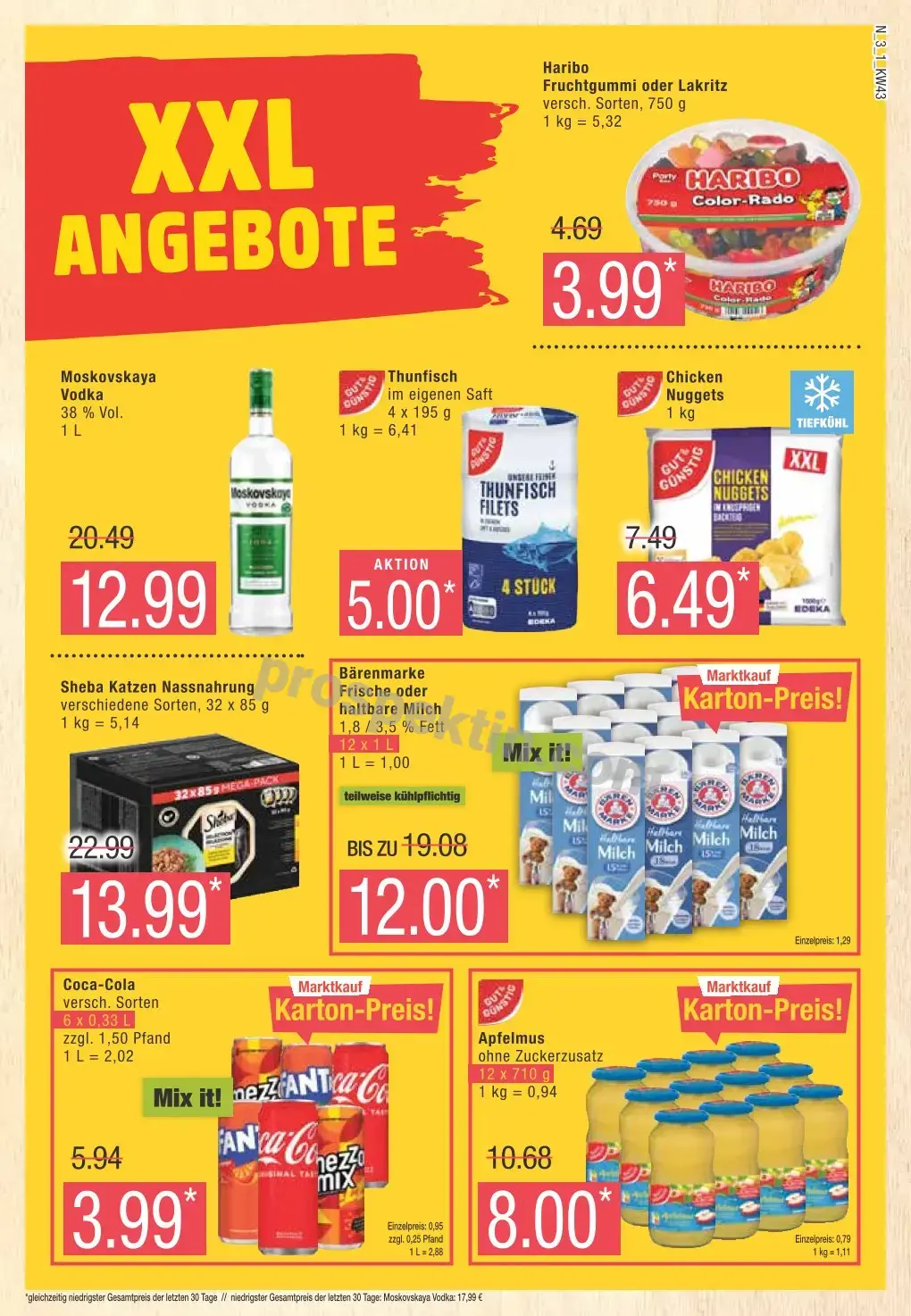 Marktkauf Nord Prospekt Ab 21.10.2024 Montag 3 seite