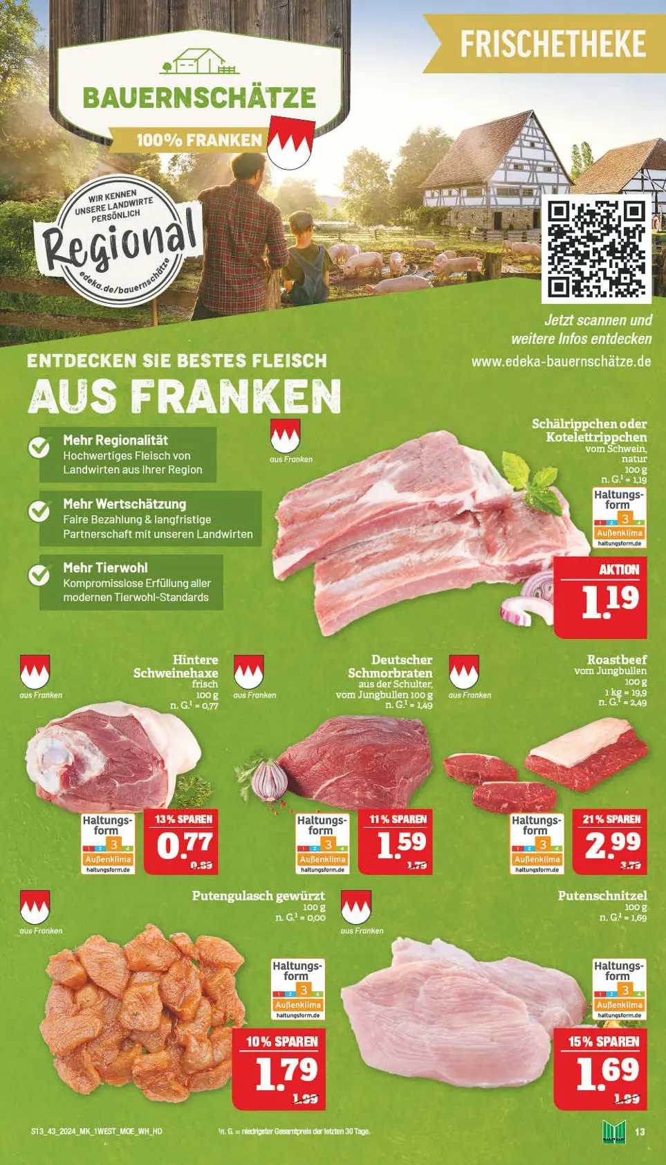 Marktkauf NordBayern Prospekt Ab 21.10.2024 Montag 13 seite