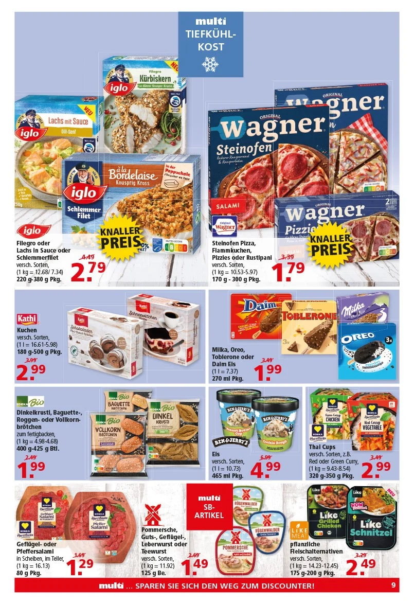 Multi Markt Prospekt Ab 21.10.2024 Montag 9 seite