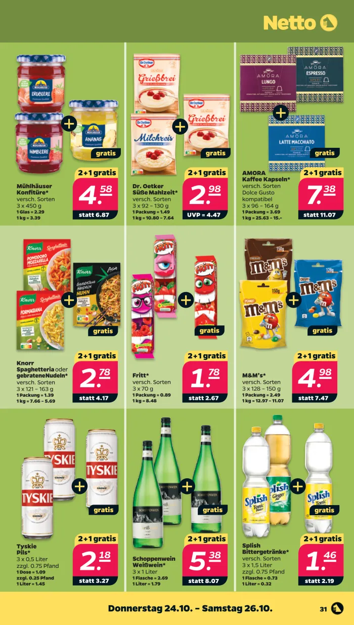 NETTO Prospekt Ab 21.10.2024 Montag 31 seite